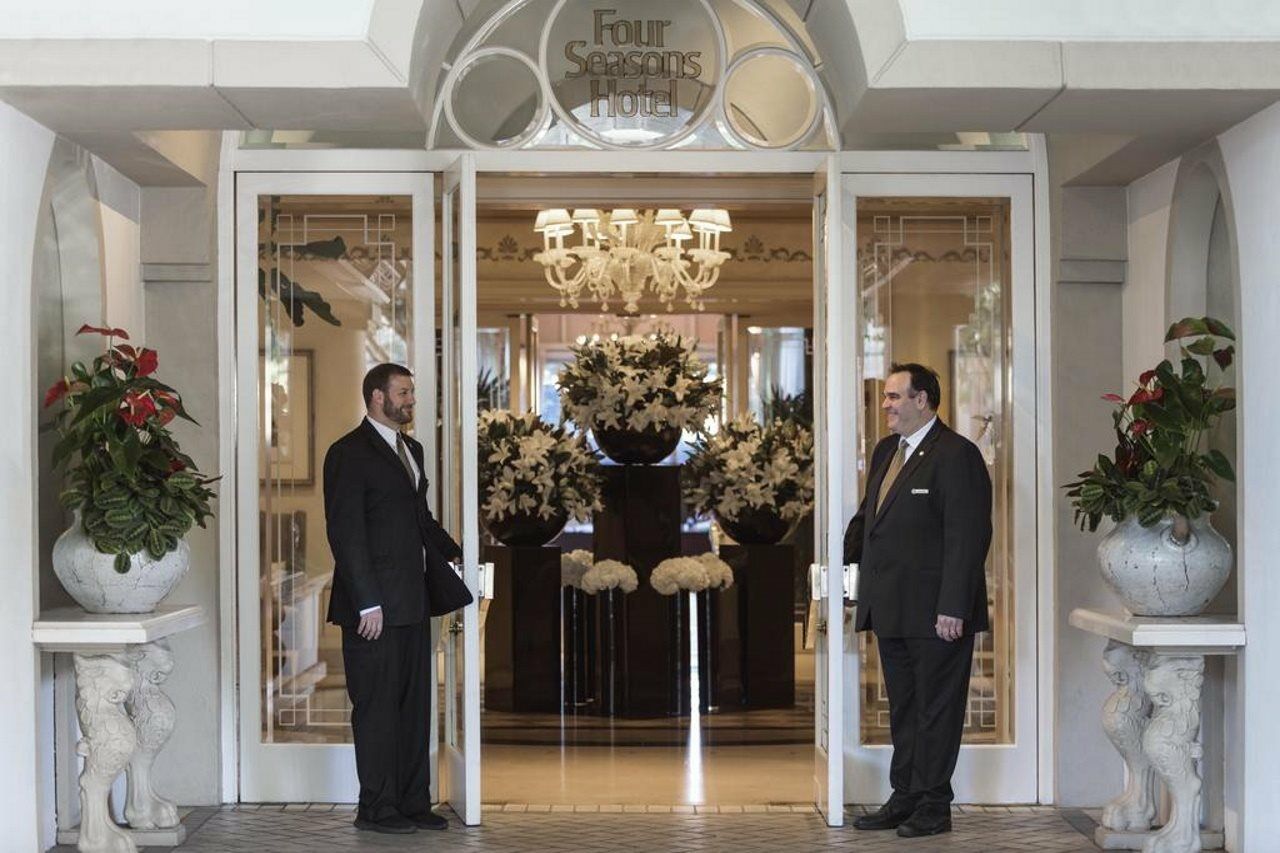 Four Seasons Hotel Los Angeles At Beverly Hills Eksteriør bilde